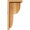 Ekena Millwork Crestline Rough Sawn Corbel w/Backplate, Western Red Cedar, 6"W x 8"D x 16"H COR06X08X16CRE01RWR - alternate 3